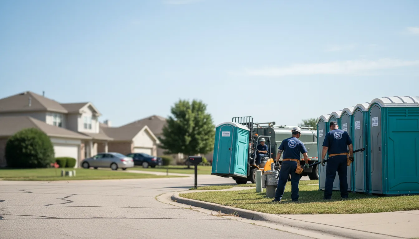 Porta Potty Rental in Tolono, IL near me
